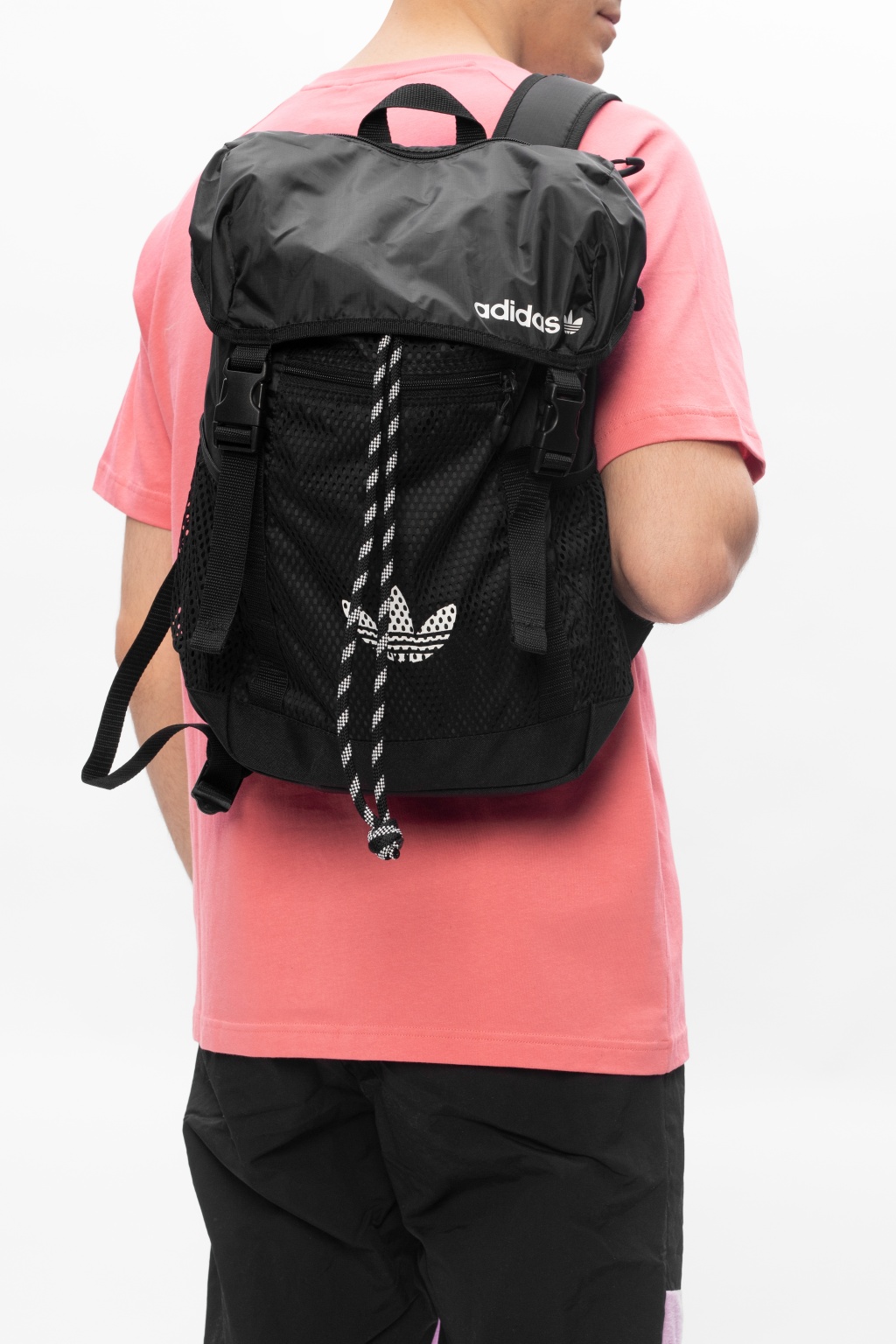 adidas icon trainer white black friday 2018 flyer Men s Bags IetpShops ADIDAS Originals Branded backpack